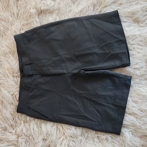 NEW!  Oobe Brand Charcoal Gray Flat Front Quick Dry Shorts